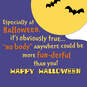 Trick or Treat Skeleton Halloween Card, , large image number 2