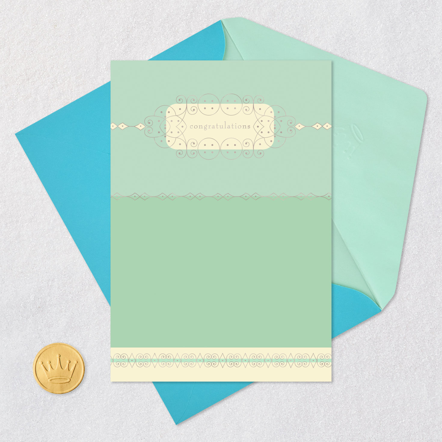 Sincere Best Wishes Congratulations Card, , large image number 5