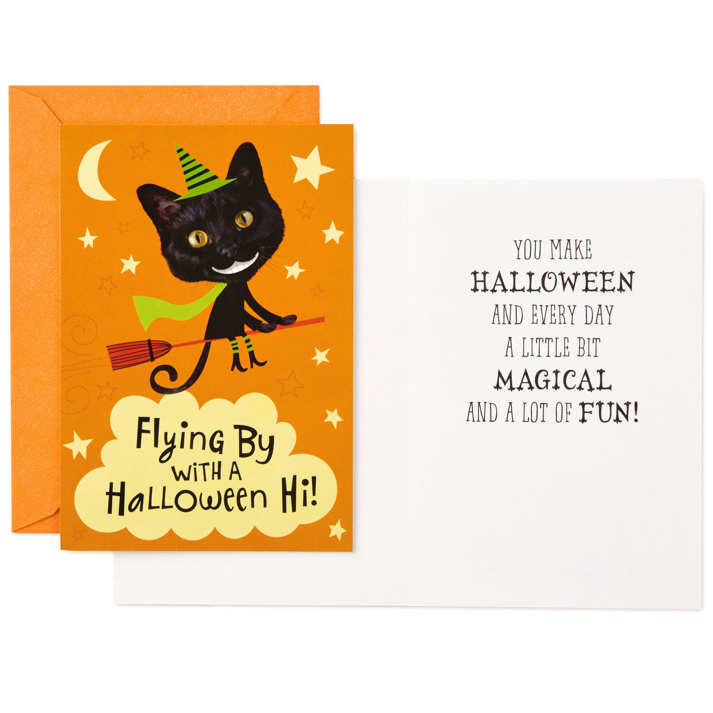 Candy Corn and Costumes Halloween Card Assortment Card Front with Sentiment image number 4