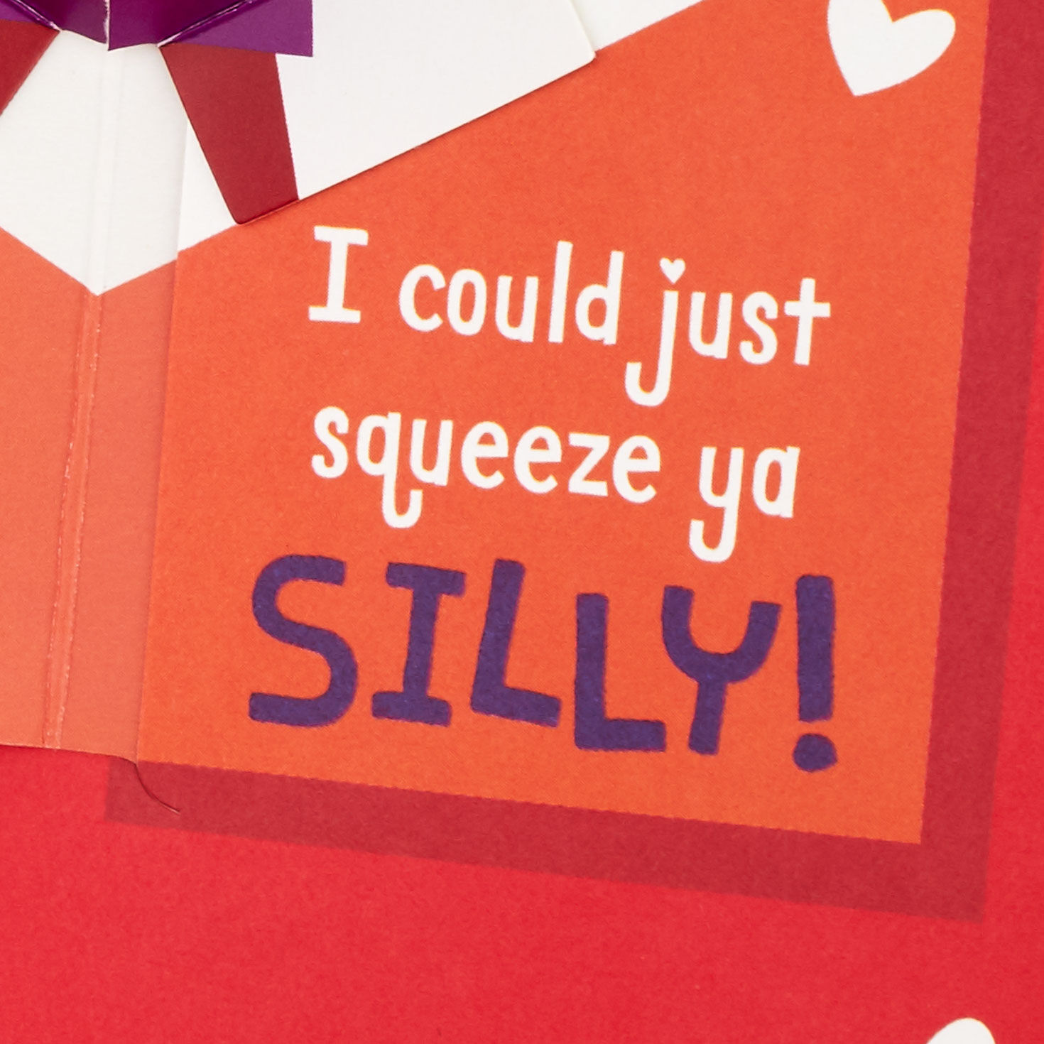 Animal Hugs Valentine's Day Card With Sound card front detail image number 4