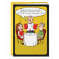 The Life is Short Dinner Menu Funny Birthday Card, , large image number 1