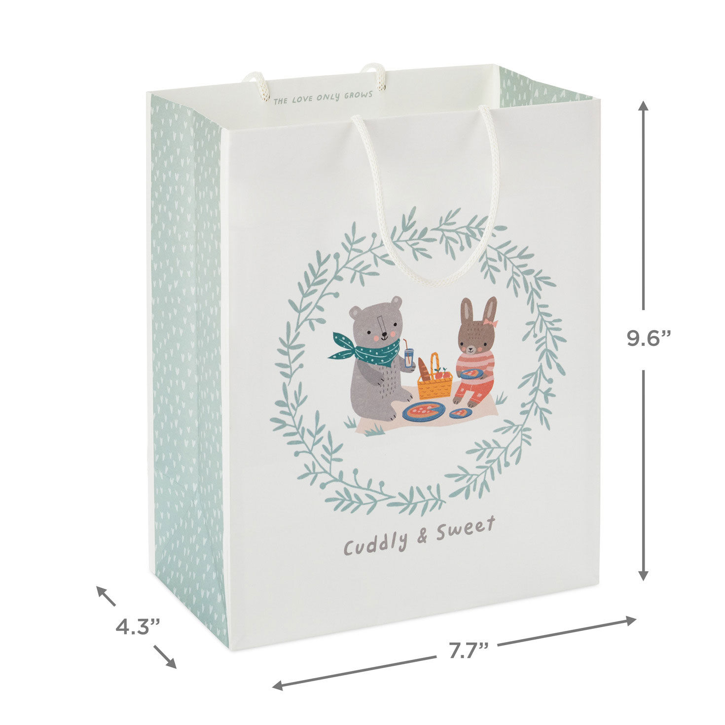 9.6" Bear and Bunny Medium Gift Bag for only USD 3.49 | Hallmark