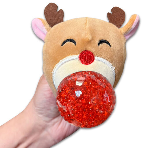 PBJ's Plush Ball Jellies Squeezable Rudy the Reindeer, 