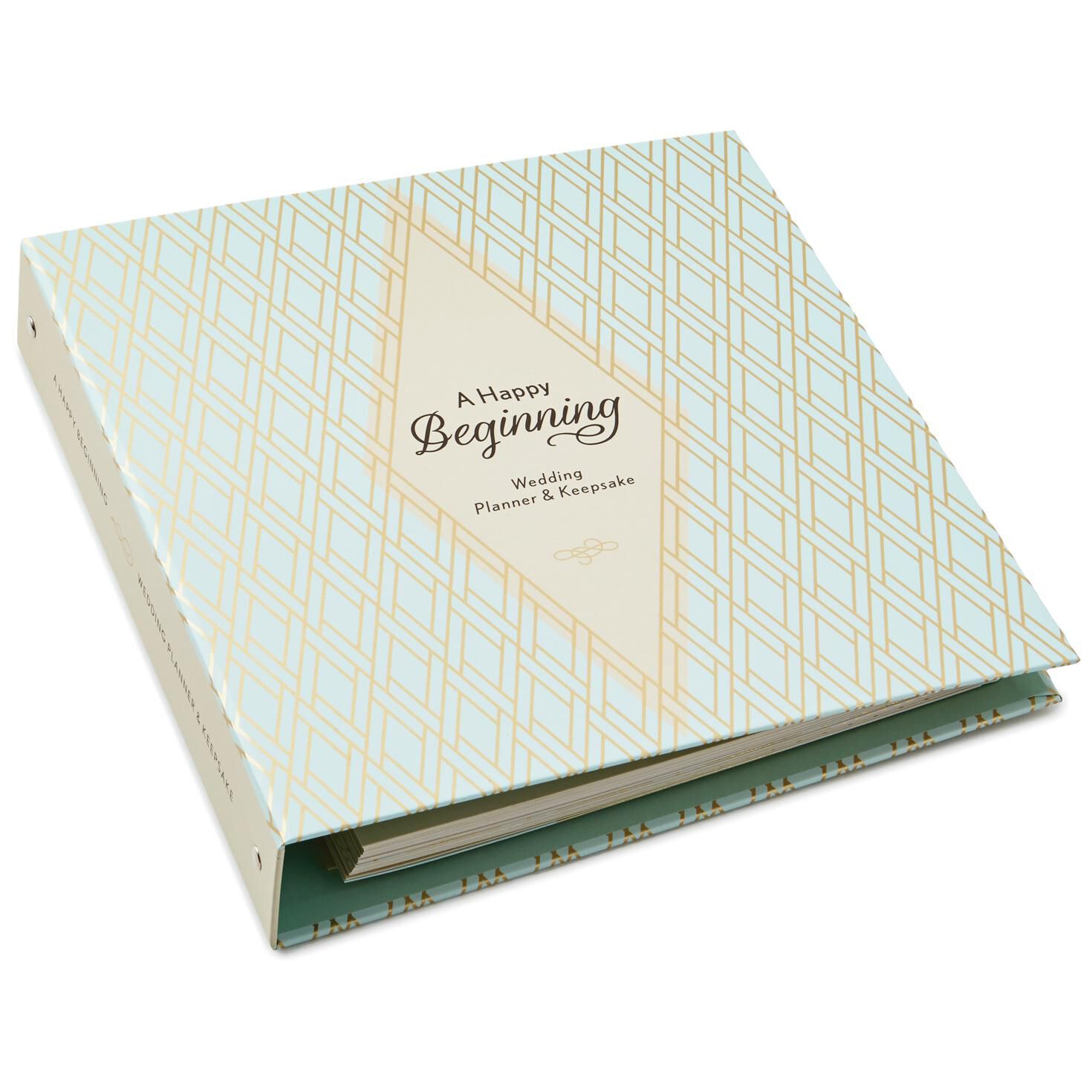 A Happy Beginning Wedding Planner And Keepsake Album Scrapbooks