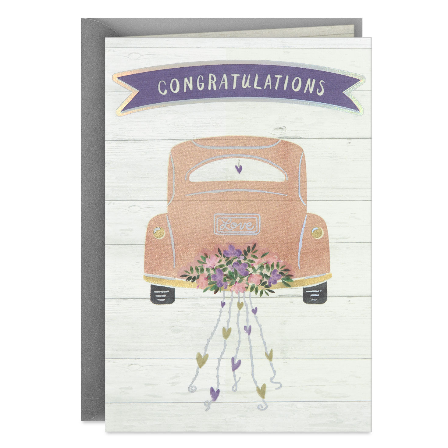 Enjoy the Journey Wedding Card