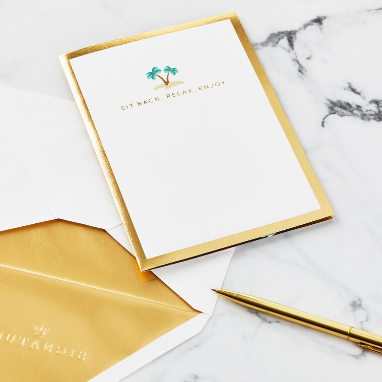 Your Time to Celebrate Tropical Beach 3D Pop-Up Card, , large image number 5