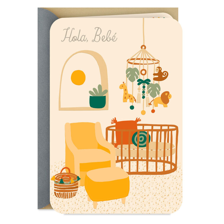 The Greatest Love Spanish-Language New Baby Card