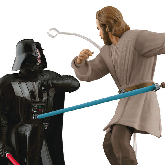 Star Wars: Obi-Wan Kenobi™ Face-Off With Darth Vader™ Ornament With Sound, , large image number 5