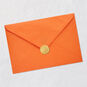 Pumpkin With Boo Glasses Kids Halloween Card Envelope Back with Seal image number 8