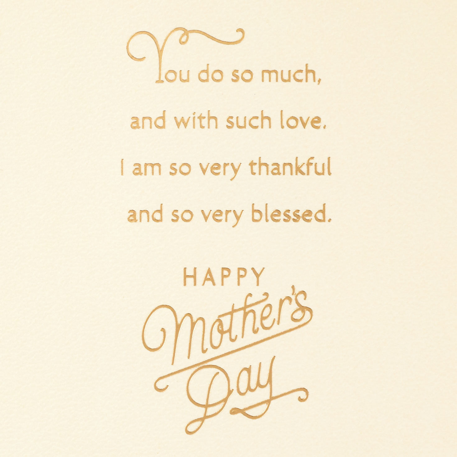 Thankful and Blessed Mother's Day Card for Wife, , large image number 2