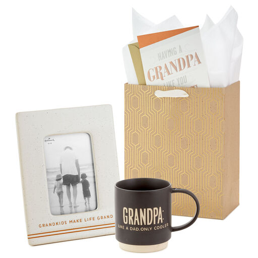 Mug for the Camera Father's Day Gift Set for Grandpa, 