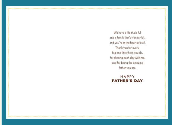 One Amazing Man Father's Day Card for Husband, , large image number 2