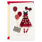 Minnie Mouse Outfit Birthday Card Card Front
 image number 1