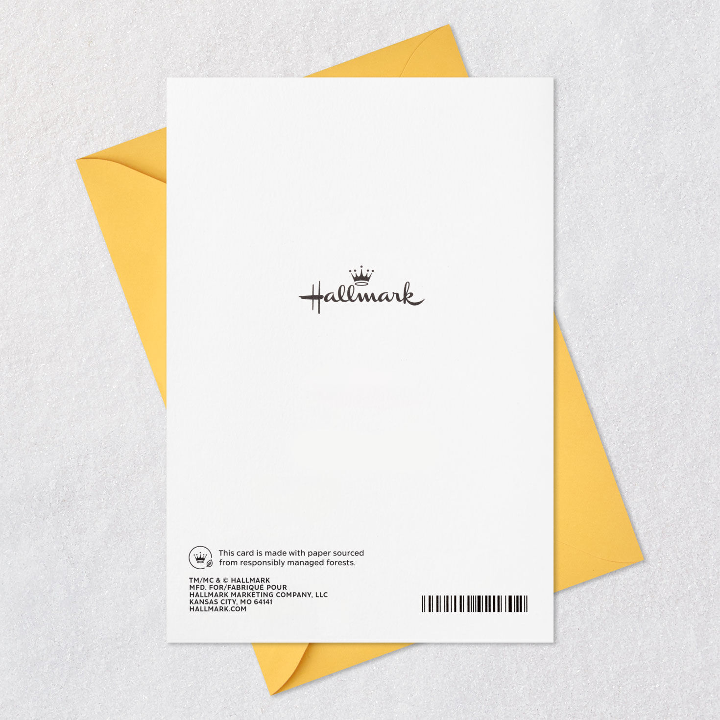 Tall Colorful Cake Blank Birthday Card Card Back with Envelope image number 6