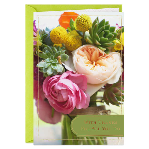 You Make a Difference Administrative Professionals Day Card