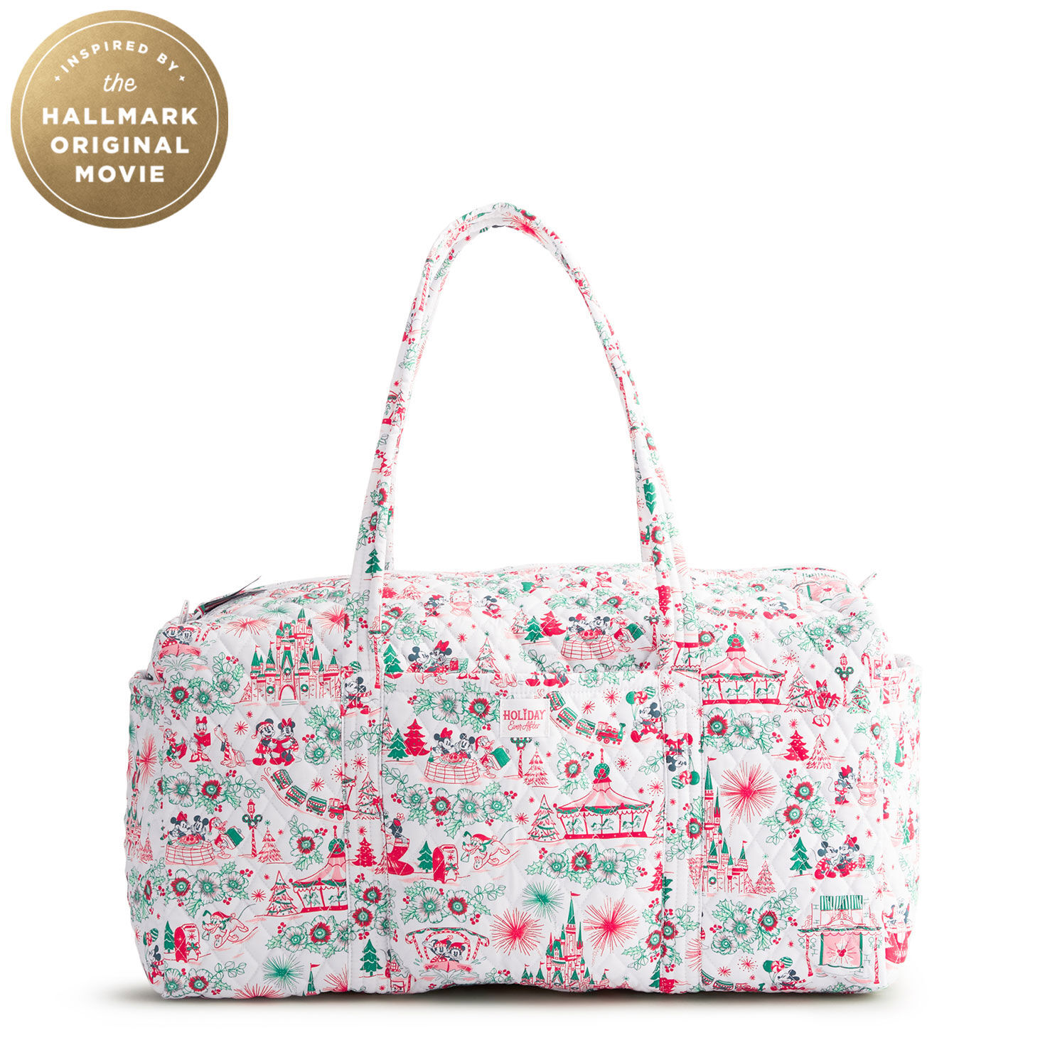 Hallmark + Disney Holiday Ever After Vera Bradley Large Original Duffle Bag