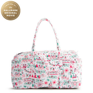 Hallmark + Disney Holiday Ever After Vera Bradley Large Original Duffle Bag
