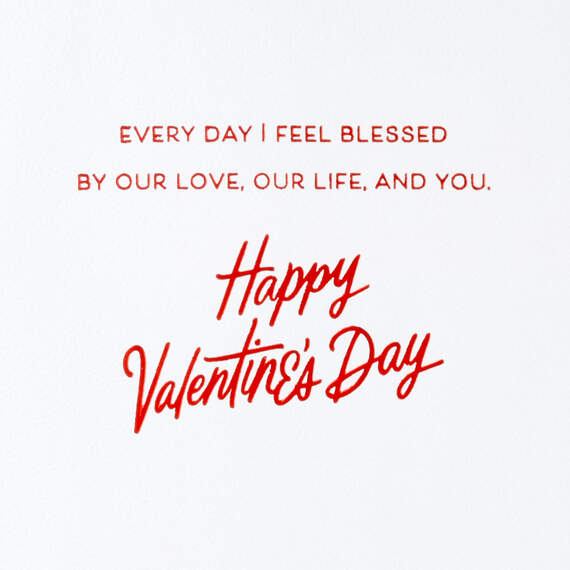 Hey, Beautiful Romantic Valentine's Day Card for Her, , large image number 3