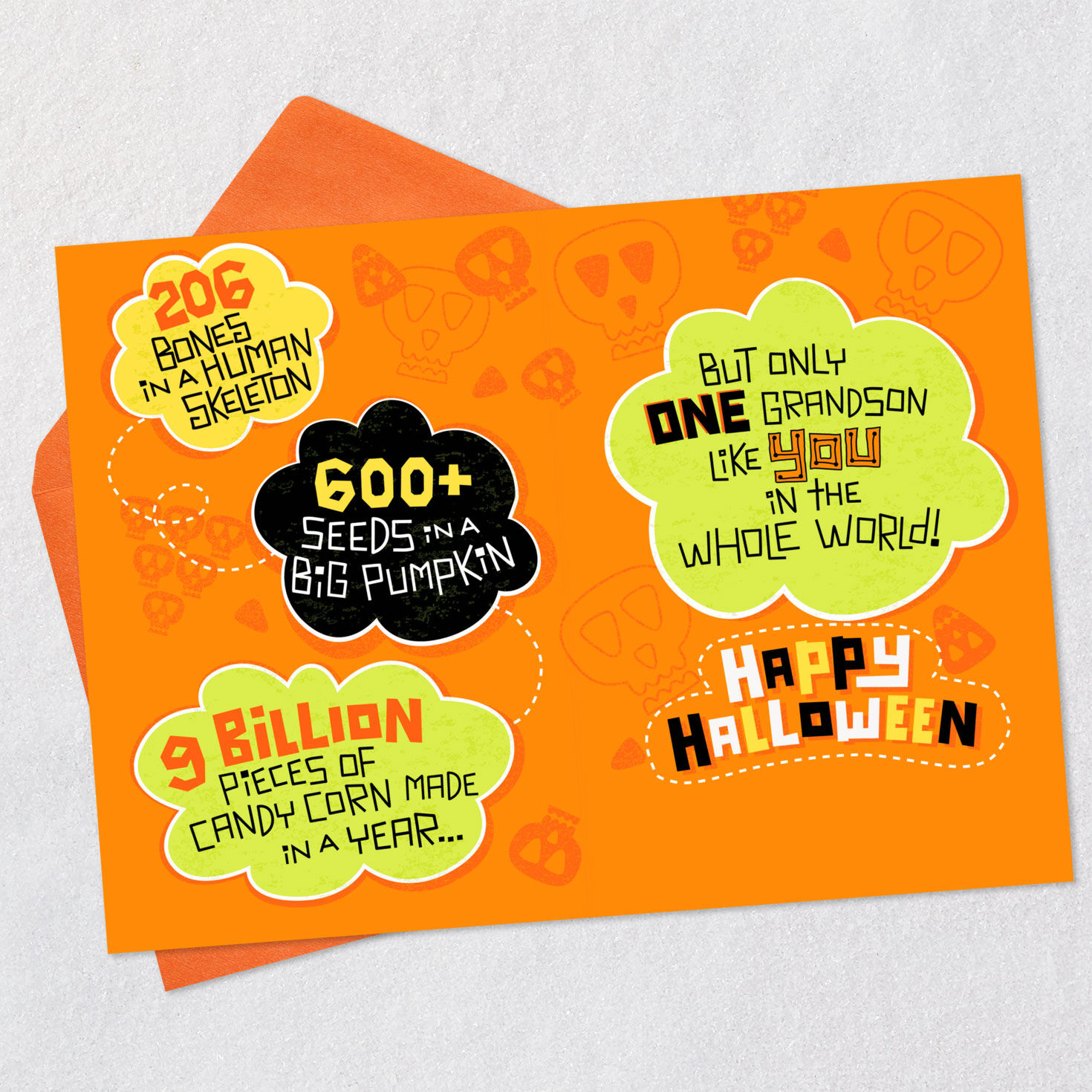 Fun Facts Halloween Card for Grandson for only USD 0.99 | Hallmark