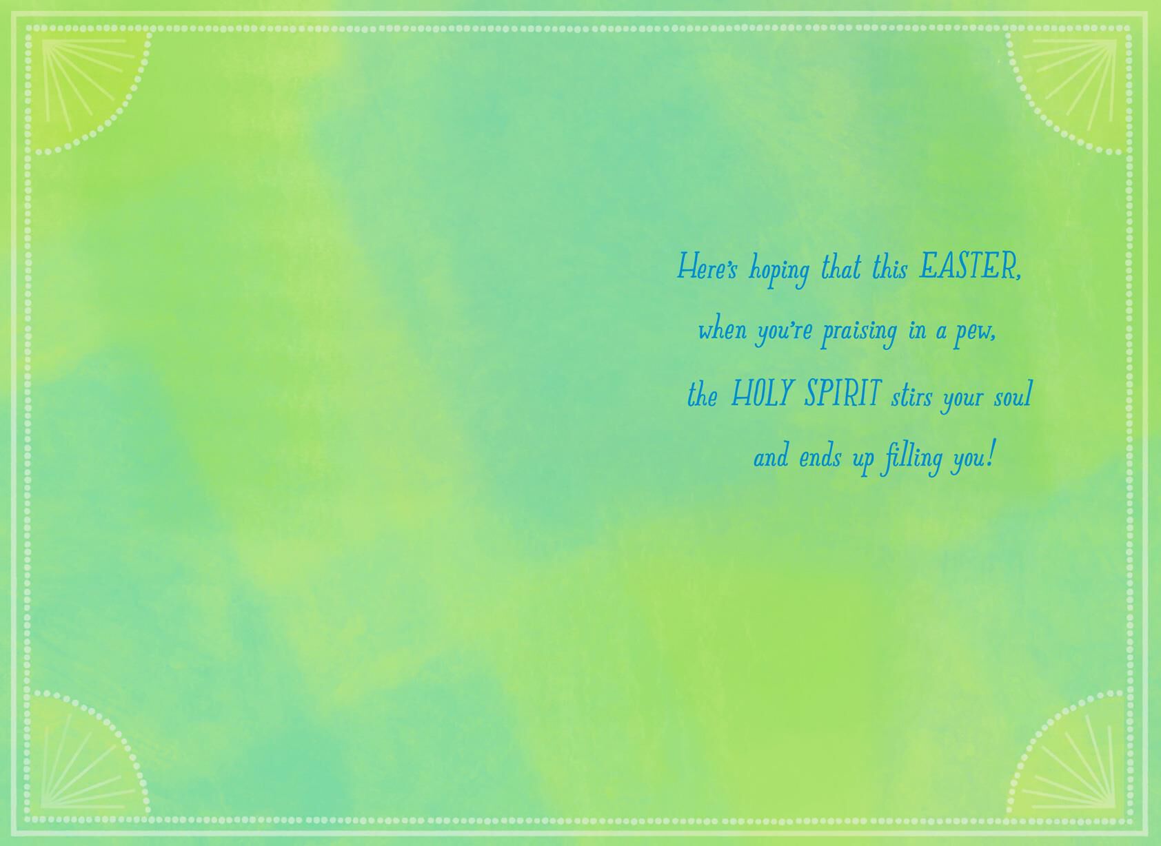 He Lives! Religious Cross Easter Card