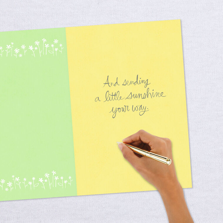 16" Ray of Sunshine Jumbo Encouragement Card, , large image number 6