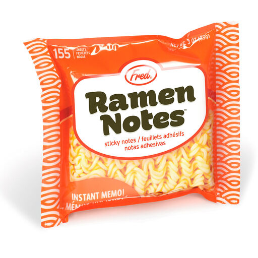 Fred Ramen Sticky Notes Pad, 155 Sheets, 