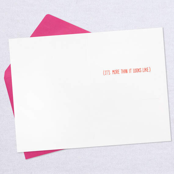 Love You This Much Funny Valentine's Day Card, , large image number 3