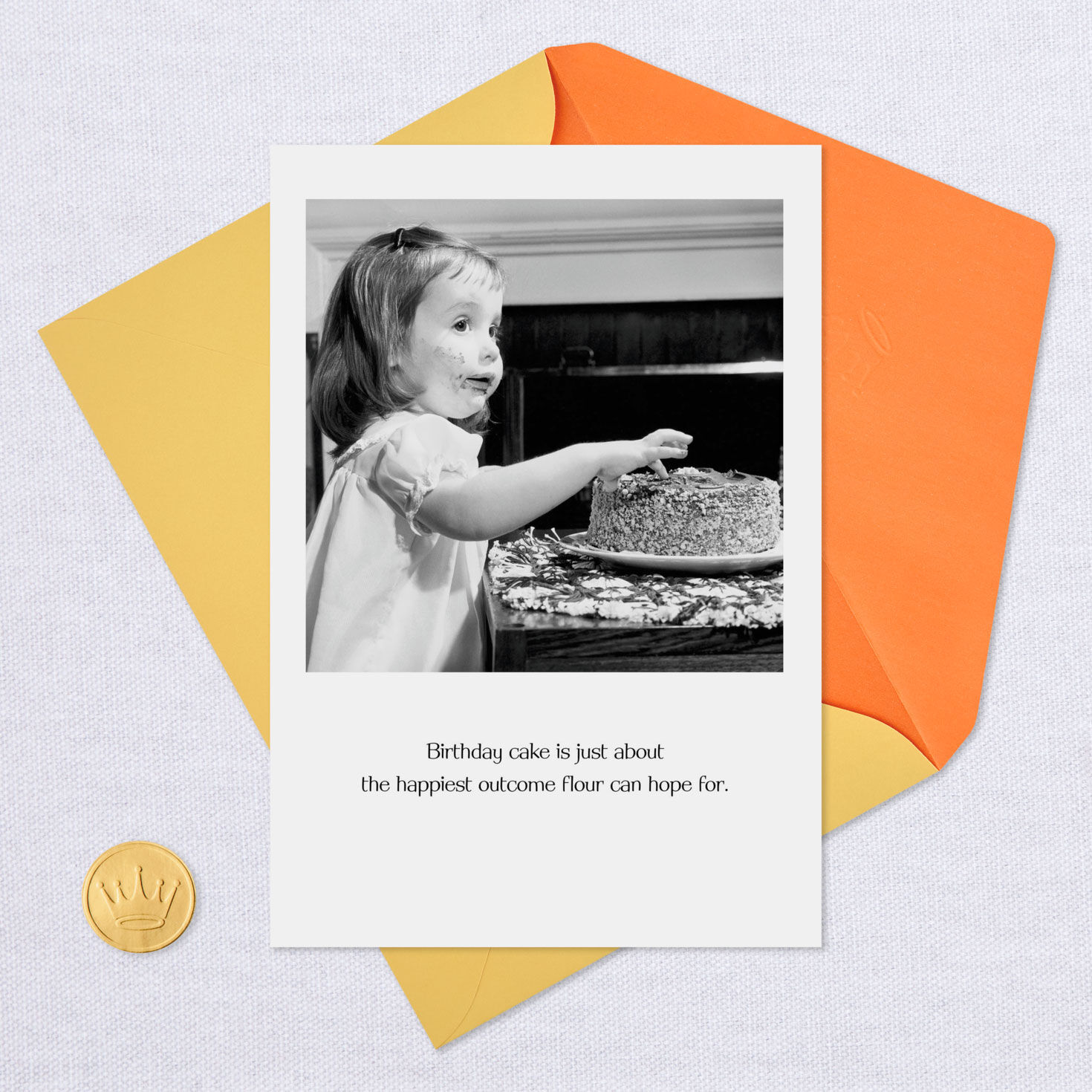 Happiest Outcome for Flour Funny Birthday Card for only USD 2.99 | Hallmark