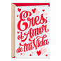 Love of My Life Spanish-Language Musical Valentine's Day Card, , large image number 1