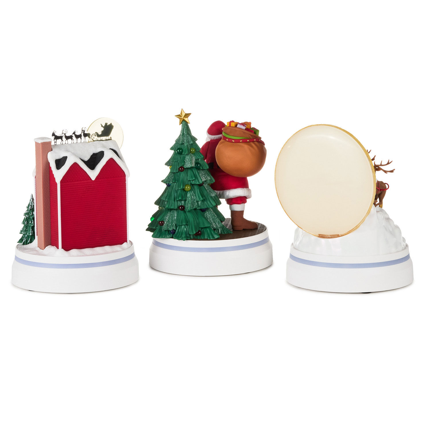 The Night Before Christmas Interactive Figurines With Light and Sound, Set of 3 for only USD 149.99 | Hallmark