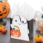 Trick-or-Treating Ghost Medium Halloween Gift Bag In use image number 2