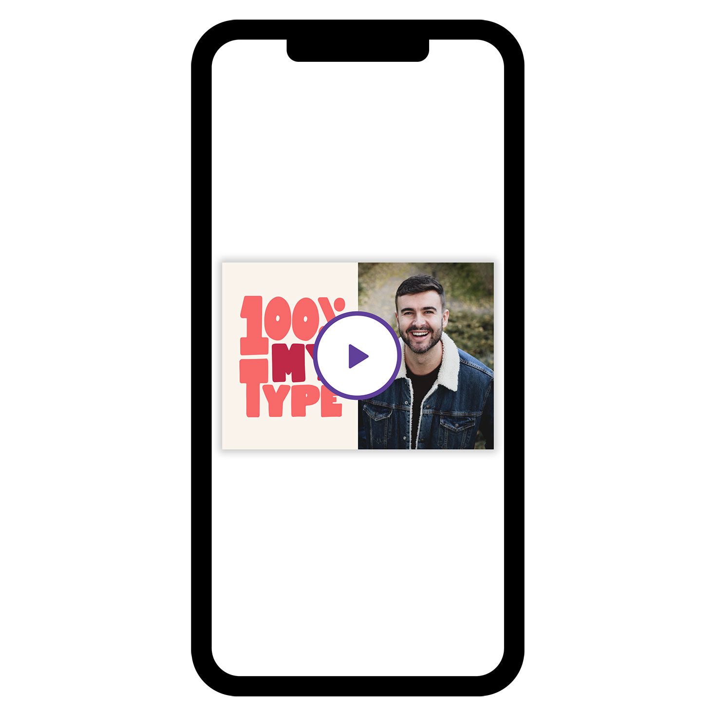 100% My Type Love eCard