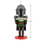 Mandalorian Grogu Nutcracker Christmas Ornament measurement image number 3