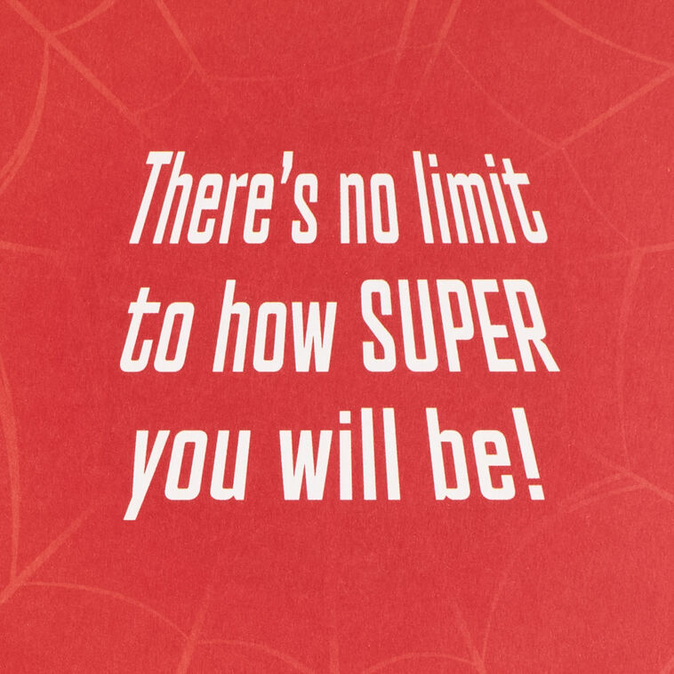 Marvel Spider-Man Grandson Birthday Card With Decal sentiment image number 2