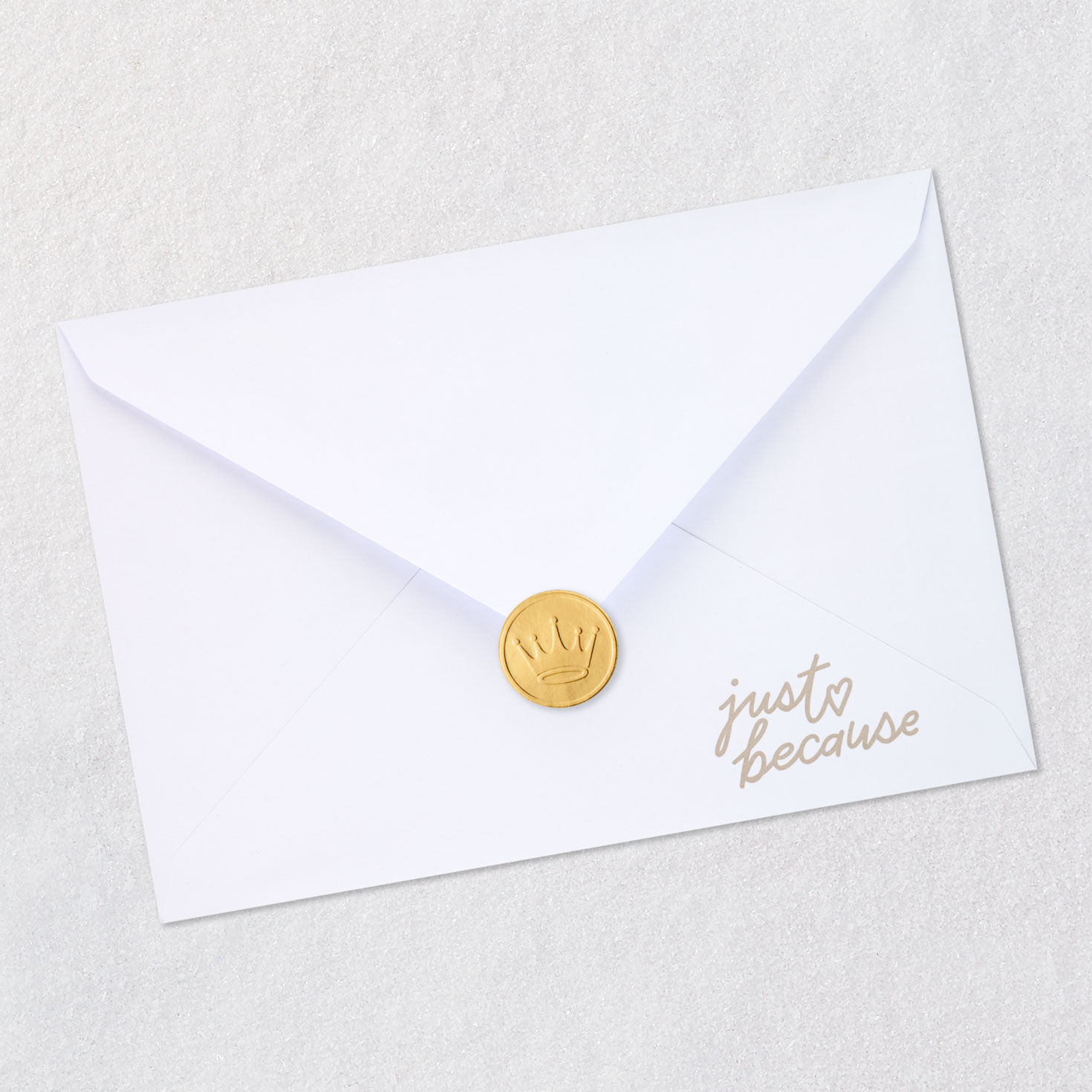 Champagne Bottle and Confetti Congratulations Card Envelope Back with Seal image number 7