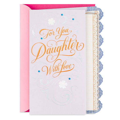 Being a Mother Takes So Much Love Mother's Day Card for Daughter, 