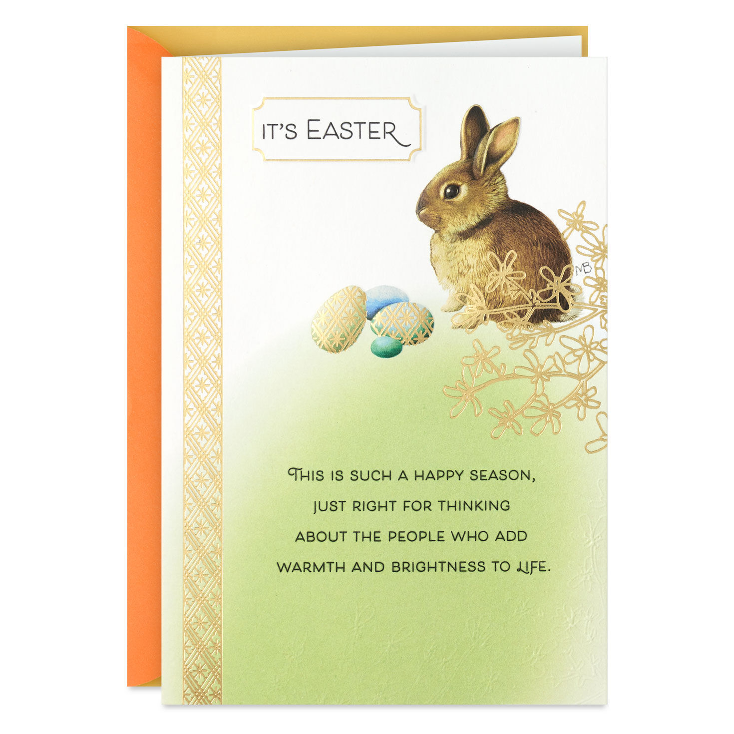 Marjolein Bastin Warmth and Brightness Easter Card for Friend