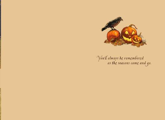 Thinking of You at Halloween and Always Halloween Card, , large image number 2