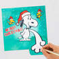 Peanuts® Snoopy and Woodstock Pop-Up Money Holder Christmas Card, , large image number 7