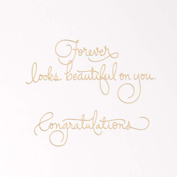 Forever Looks Beautiful Bridal Shower Card, , large image number 2