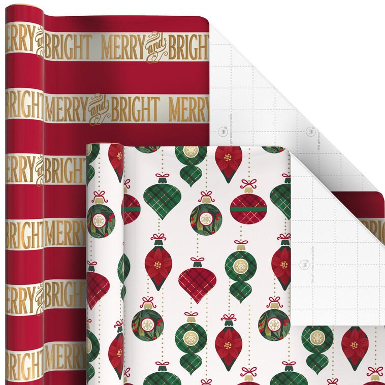 Classic Santa Assorted Christmas Wrapping Paper  image number 6