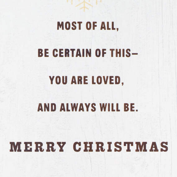 Always Loved Festive Deer Christmas Card for Son, , large image number 2