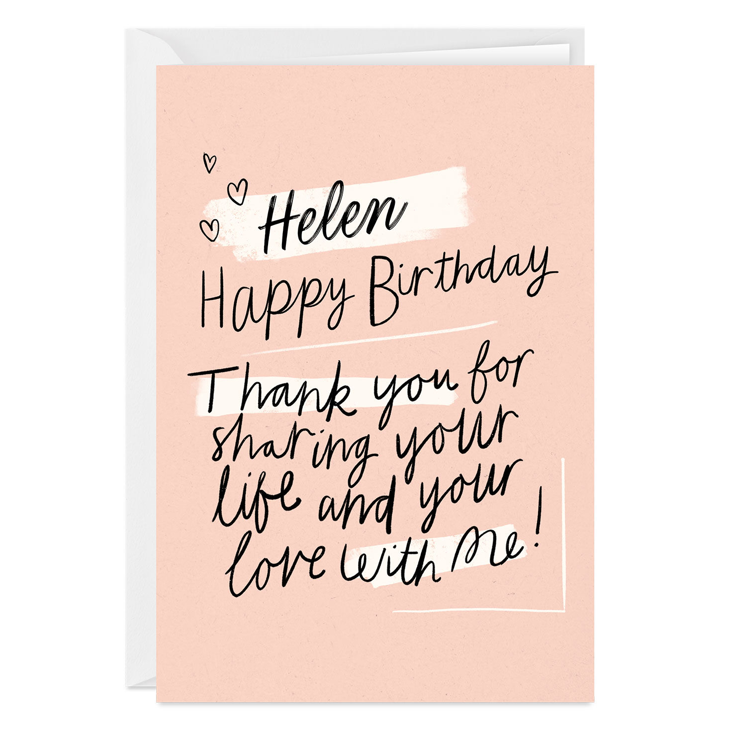 Sharing Life and Love Together Custom Birthday Card for only USD 4.99 | Hallmark