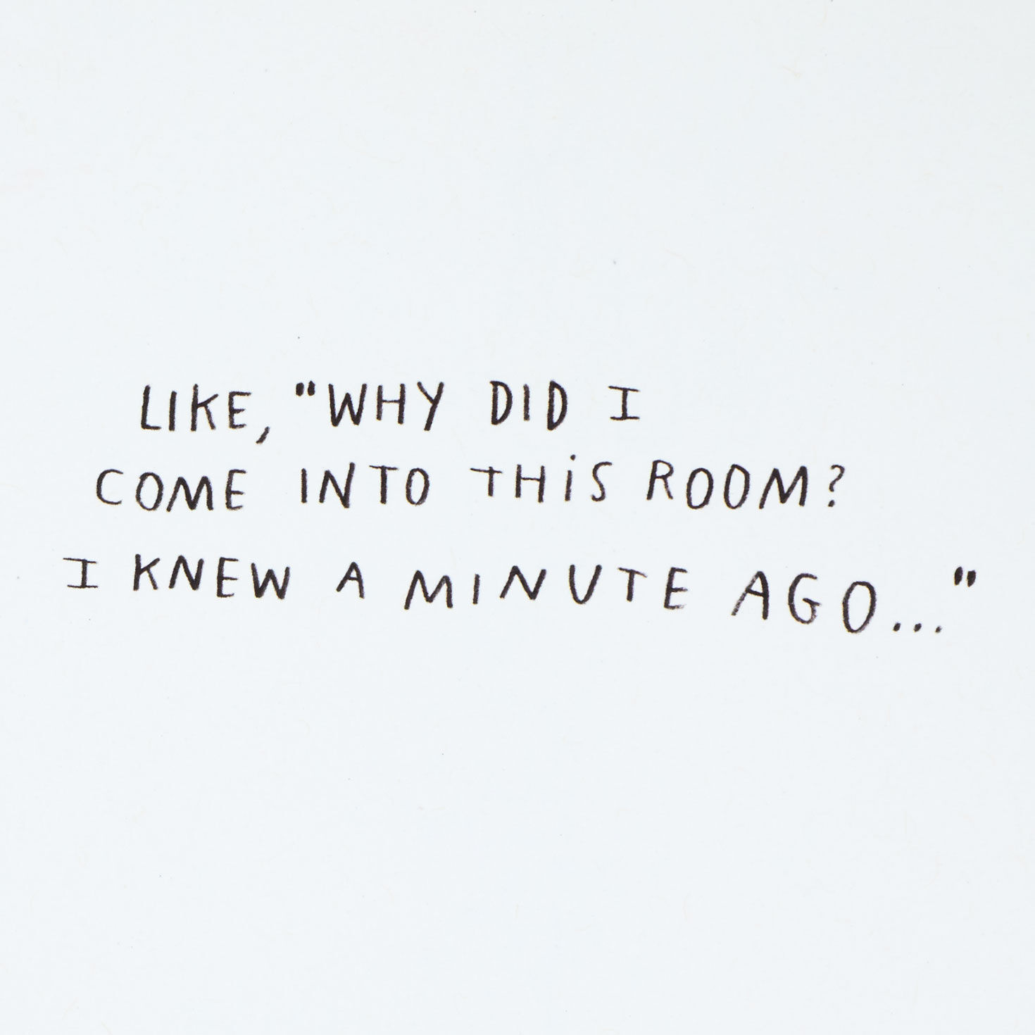 Lettering and Question Marks Funny Birthday Card Sentiment image number 2