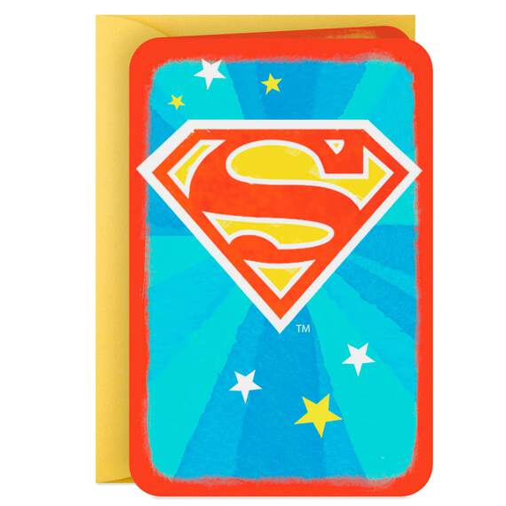 3.25" Mini DC Comics™ Superman™ You Make the World Better Card, , large image number 3