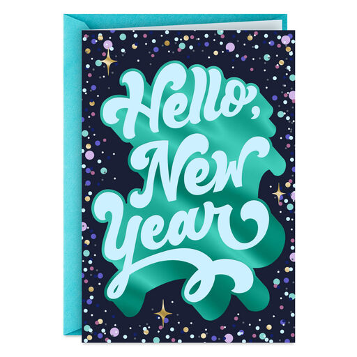 A Warm Little Wish New Year Card, 