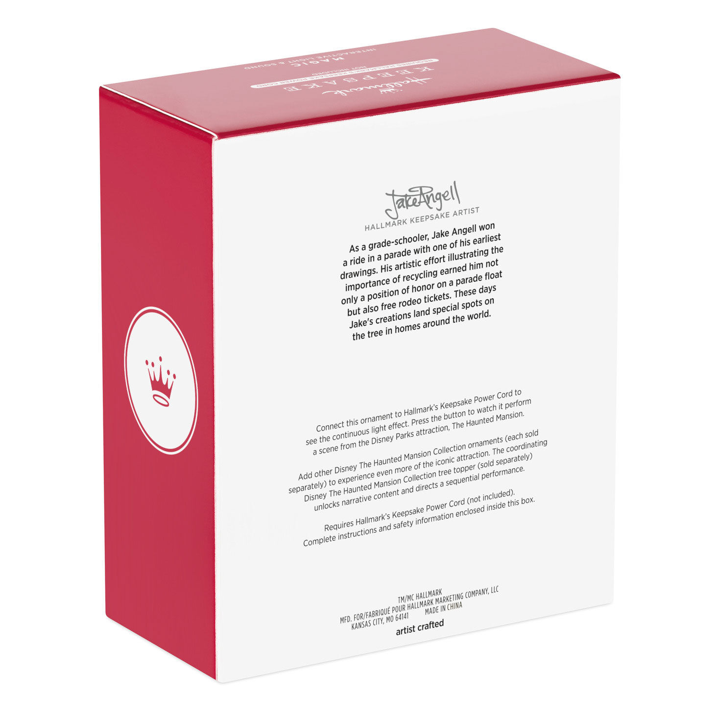 Haunted Mansion Opera Singers Keepsake Ornament  image number 9