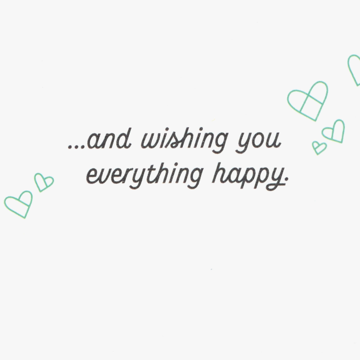 Neon Heart and Lettering Grandson Valentine's Day Card Sentiment image number 2