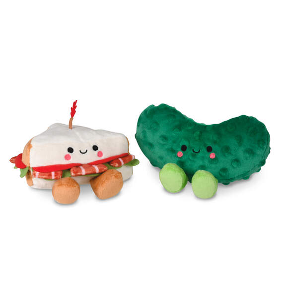 Better Together BLT and Pickle Magnetic Plush Pair, 4"