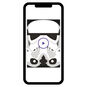 Stormtrooper Face Personalized Card phone with card front image number 7